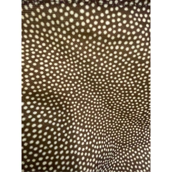 Thirty One brown white polka dot large utility tote - Picture 5 of 5